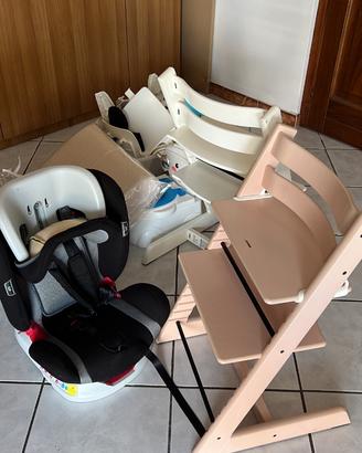 Lotto prodotti infanzia Stokke