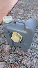 Tanica Caravan Camper Acque Nere Grigie 21 litri