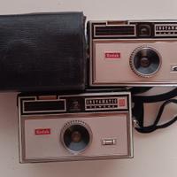 Coppia Fotocamere Vintage Kodak Instamatic 