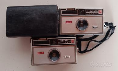 Coppia Fotocamere Vintage Kodak Instamatic 
