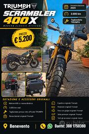  Triumph 400 x