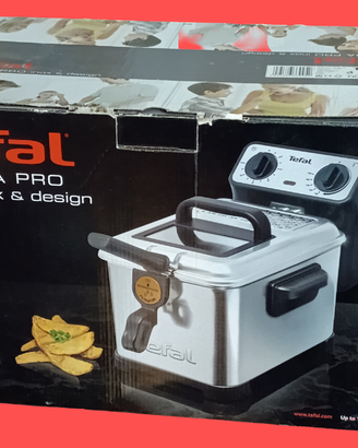 Friggitrice ad olio TEFAL "FiltraPRO INOX"