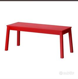 Panche rosse Ikea