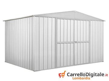 Box in lamiera di Acciaio 360x260cm 9mq bianco