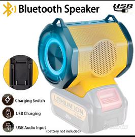 cassa bluetooth per Dewalt 