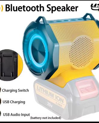 cassa bluetooth per Dewalt 