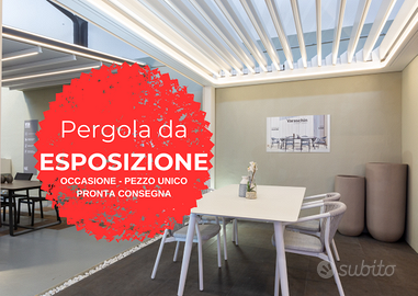 PEZZO UNICO - PERGOLA DA ESPOSIZIONE bioclimatica