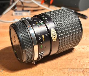 Olympus obiettivo macro 75 mm OM
