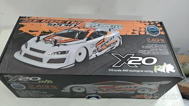 Automodello 1:10 Serpent X20 Brushless RTR 4wd 4x4