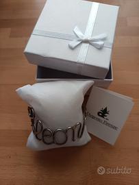 Bracciale filo argento