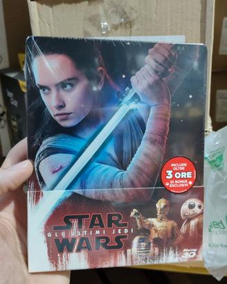 Star wars gli ultimi jedi bluray 3d steelbook edit