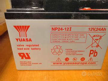 Batteria Yuasa NP24-12I NUOVA