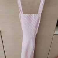 grembiule rosa da cucina