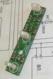Scheda Kit RGB LED Programmabile per Amiga 600