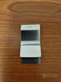 zippo money clip ferma banconote acciaio