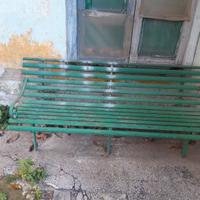 Panchina in ferro