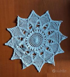 I CENTRINI DELLA NONNA: centro uncinetto rotondo