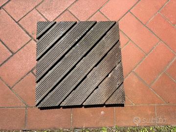 Pavimento esterno in legno