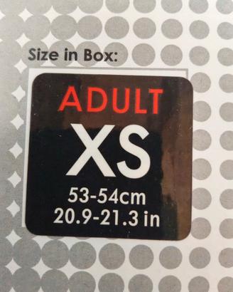 casco oneal taglia xs
