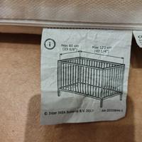 materasso lettino ikea