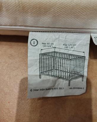 materasso lettino ikea