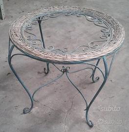 Tavolo in ferro lavorato