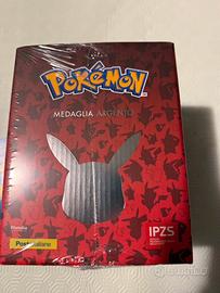 POKEMON  MEDAGLIA ARGENTO  POSTE ITALIANE  IPZS