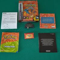 Pokemon Rosso fuoco con scatola