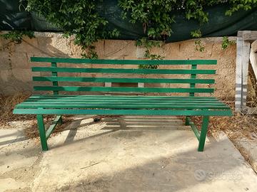panchine in ferro artigianali 