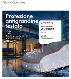 Telo protezione grandine Walser