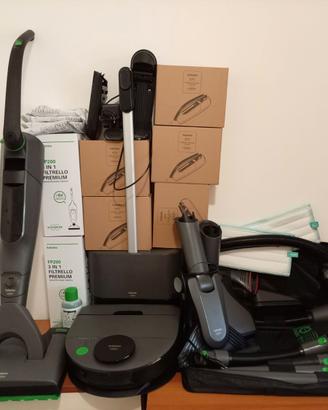 Vorwerk Folletto VK7s + Robot VR7 Full Optional -