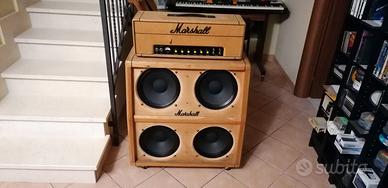 Marshall JMP 50W Vintage Testata e Cassa Anno 1970