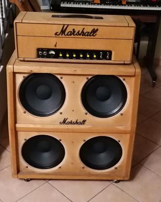 Marshall JMP 50W Vintage Testata e Cassa Anno 1970