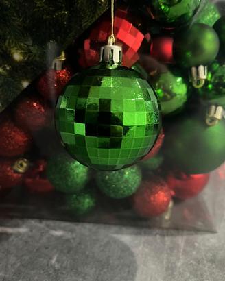 Confezione assortita 30 palline di Natale