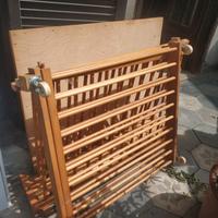 Box in legno con piano regolabile