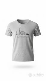 T-shirt unisex tg. XS  100% Cotone
