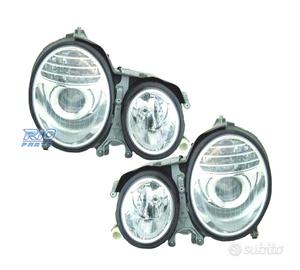 FARI MERCEDES CLASSE E W210 99-02 CROMATI