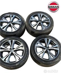 4 CERCHI IN LEGA COMPLETI DI GOMME NISSAN Qashqai