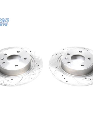 DISCHI FRENO PER DAEWOO CHEVROLET FORATI SCANALATI