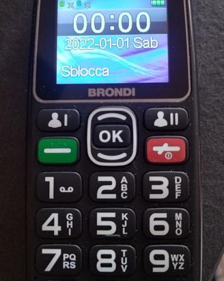 Telefono cellulare per anziani Brondi Amico Unico