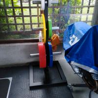 torretta portadischi e porta bilancieri