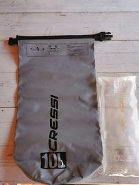 Bag - Borsa da mare Cressi Dry Bag 10 Litri Nuova