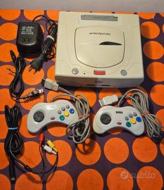 Sega Saturn Japan + Cavi + Secondo Pad