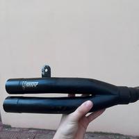 Yamaha R3 scarico Double Gun Mivv OMOLOGATO