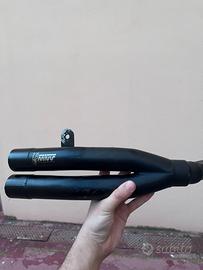 Yamaha R3 scarico Double Gun Mivv OMOLOGATO