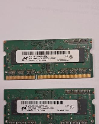 RAM PORTATILO DDR3