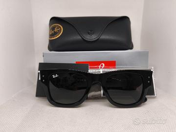 Ray-Ban RB0840 901/31 Mega Wayfarer - Nero Lucido