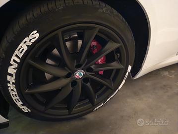 Cerchi + Gomme Pirelli P7  per alfa romeo giulia