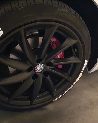Cerchi + Gomme Pirelli P7  per alfa romeo giulia