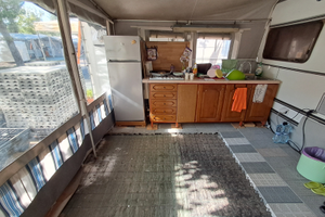 Cucina completa per campeggio stanziale